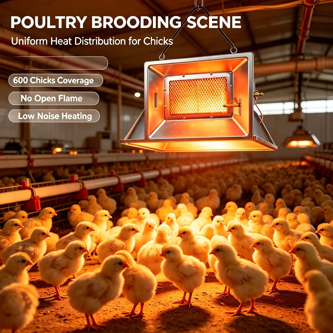 600 Chicks Gas Brooder